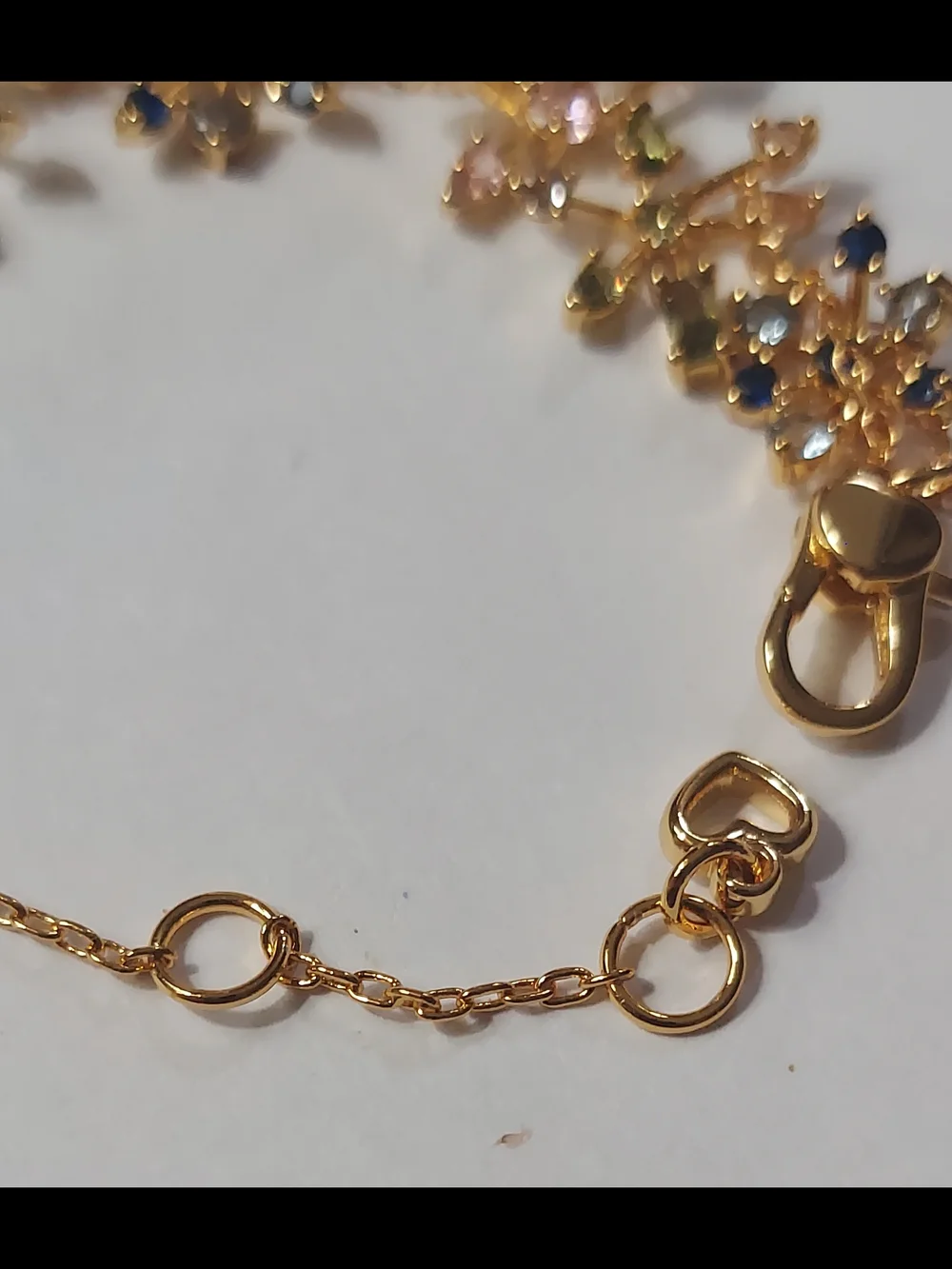Kate Spade New York Gold Floral Crystal Bracelet - Multicolor - Picture 4 of 5